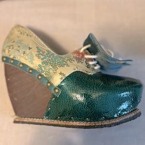 Womens Irregular Choice Wedges Size 7.5/8, EU 38
